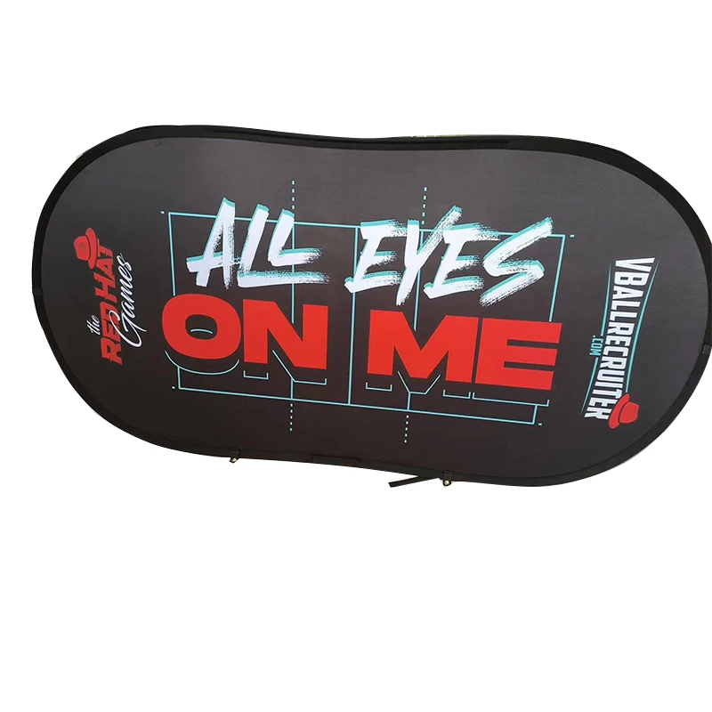 Top Selling Customized Logo Branded Double Side Outdoor Pop Up A-Frame Banner for Advertising