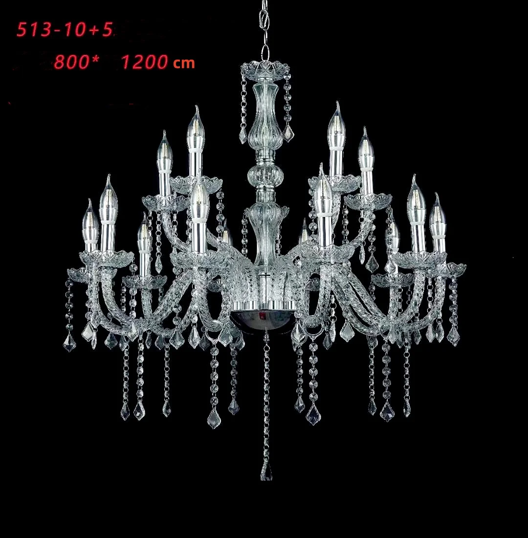 YN Gorgeous new cheap acrylic empire crystal chandelier for event wedding party centerpieces decoration