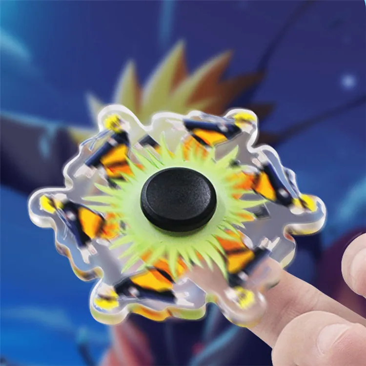 2021 New Arrival Dynamic Fidget Spinner  Customized Animation Figures Running Fidget Spinner OPP Bag Packing
