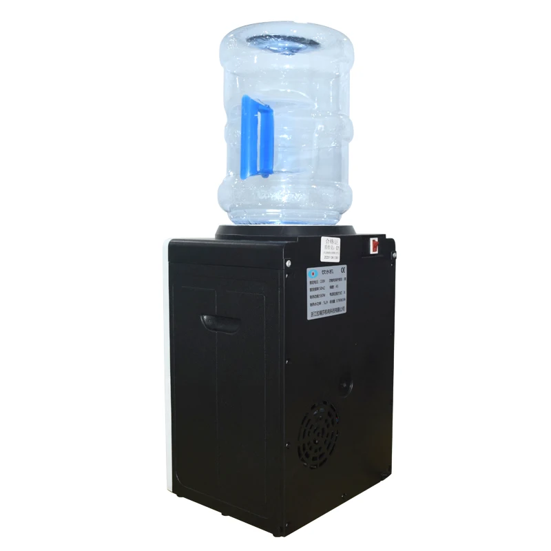 Desktop 5L 10L 18L 18.9L colon white&black water dispenser drinking machine cold dispensers for home wholesale manufacturers