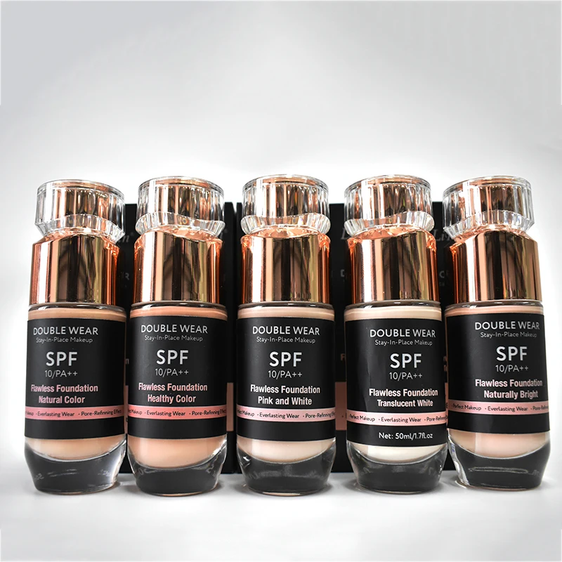 Organic makeup products natural color liquid moisture foundation cream