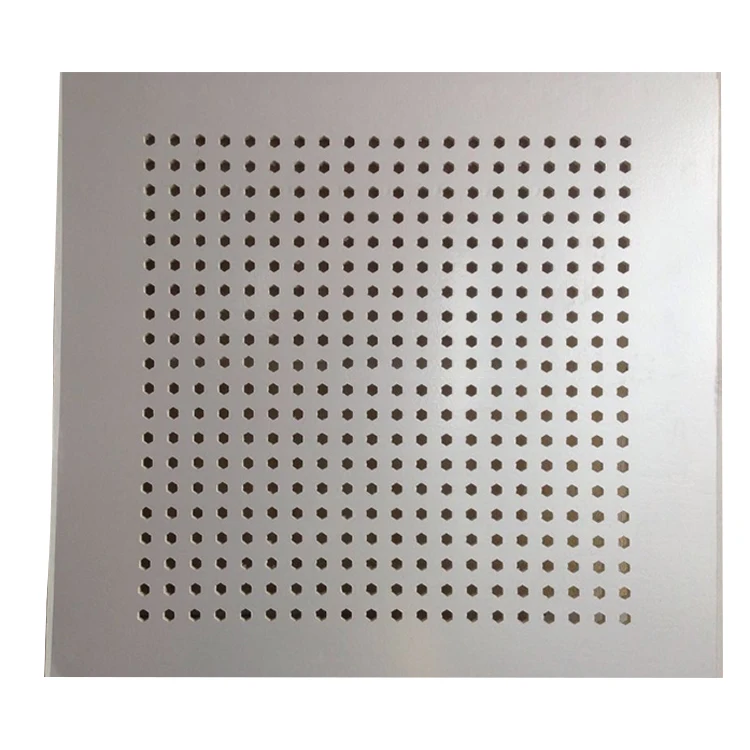 
Home Perforated Acoustic Gypsum Board Suspend Ceiling Tile Decorate 