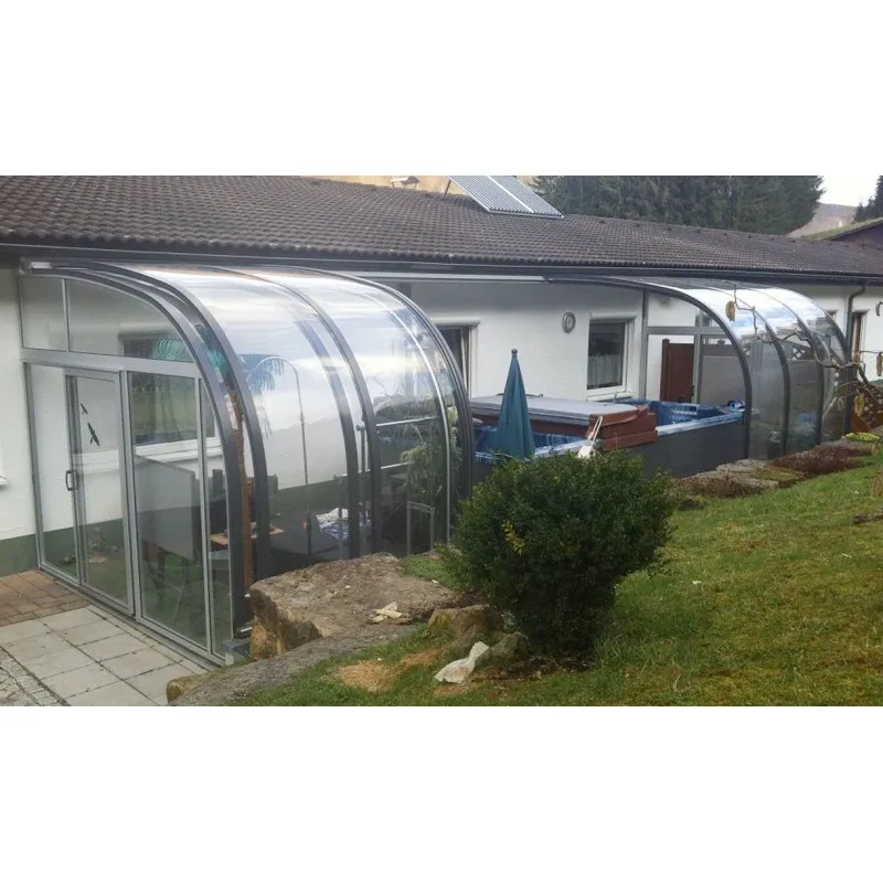 Customized Technical Tempered Glass Aluminum Sunrooms
