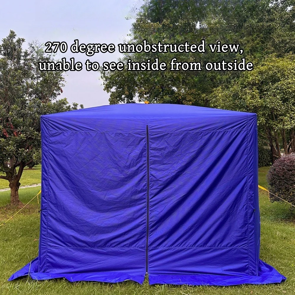 Fashion outdoor waterproof one-way perspective 270 degree photography, quickly set up hunting tent