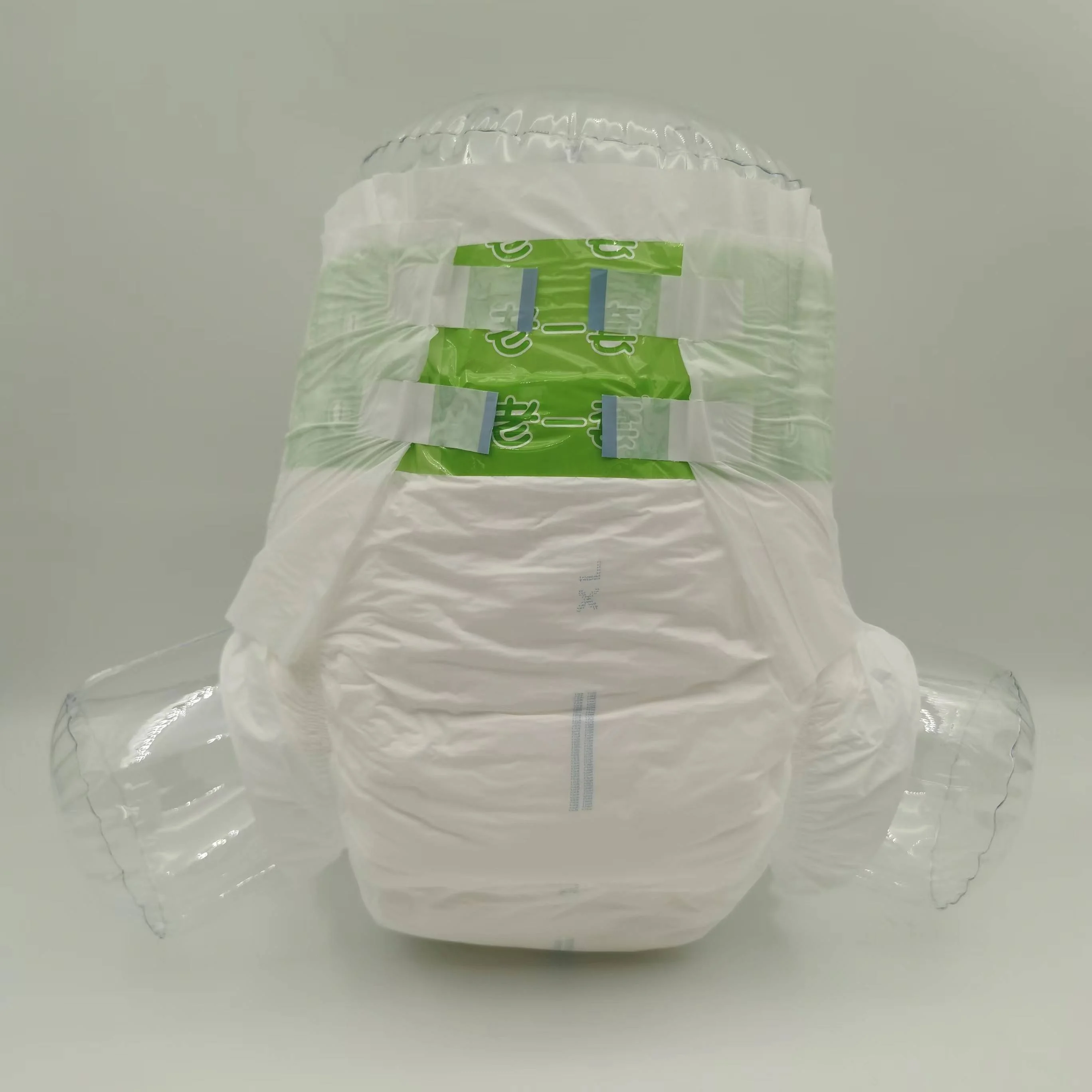 OEM INSOFTB High absorption WHOLESALE adult diaper Colorful Green adult diapers disposable adult pants Unisex diapers