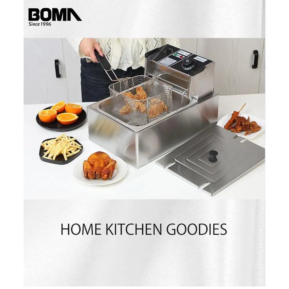 Fryers Friteuse Sans Huile Vertical X 2 De 6 l Low Price New Fashion Hot Sale High Efficient Automatic Electric Deep Fryer