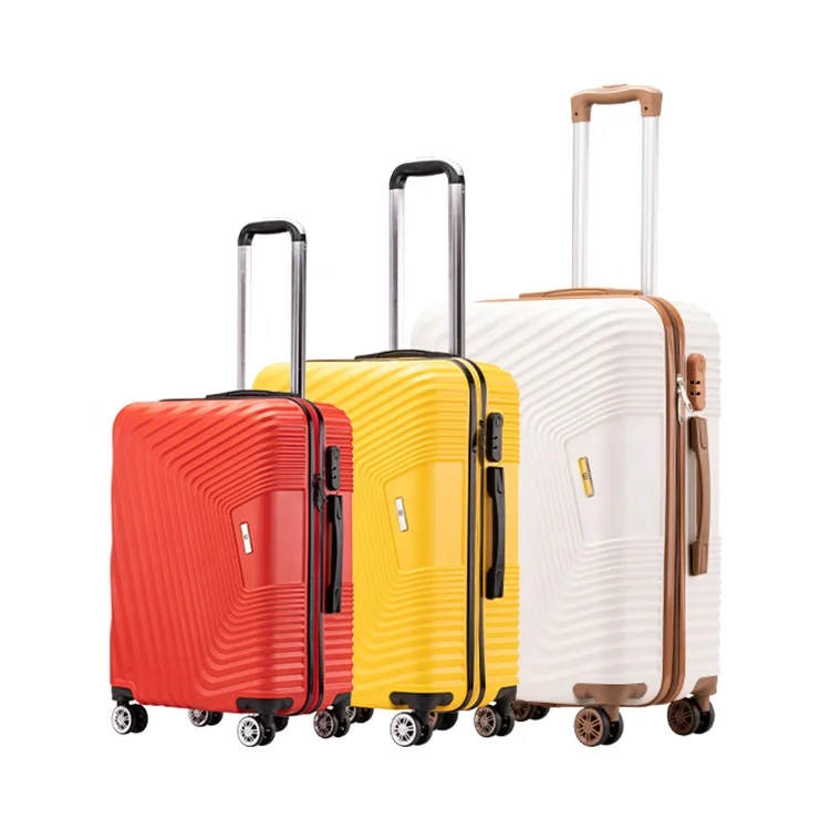 China Manufacturer Polyester Vintage Airline Easy Trip Trolley Travel Luggage Bag