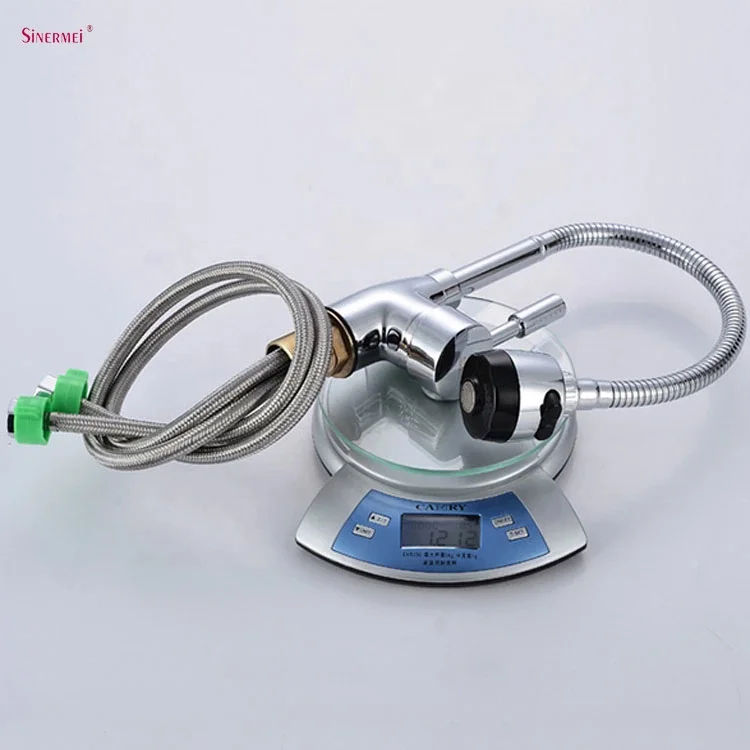 Single Lever Kitchen faucet with Adjustable Shower Classic Pro Kitchen taps Water flow Kitchen mixer