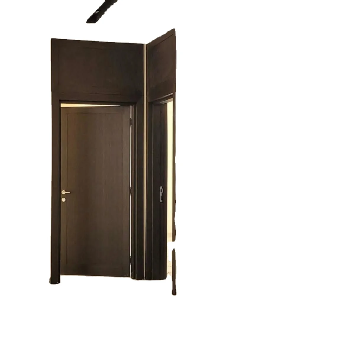 Дверная доска из вспененного пластика, элегантная и современная Водонепроницаемая качели с графическим дизайном, деревянная пластиковая композитная дверь, полимерная Конструкция