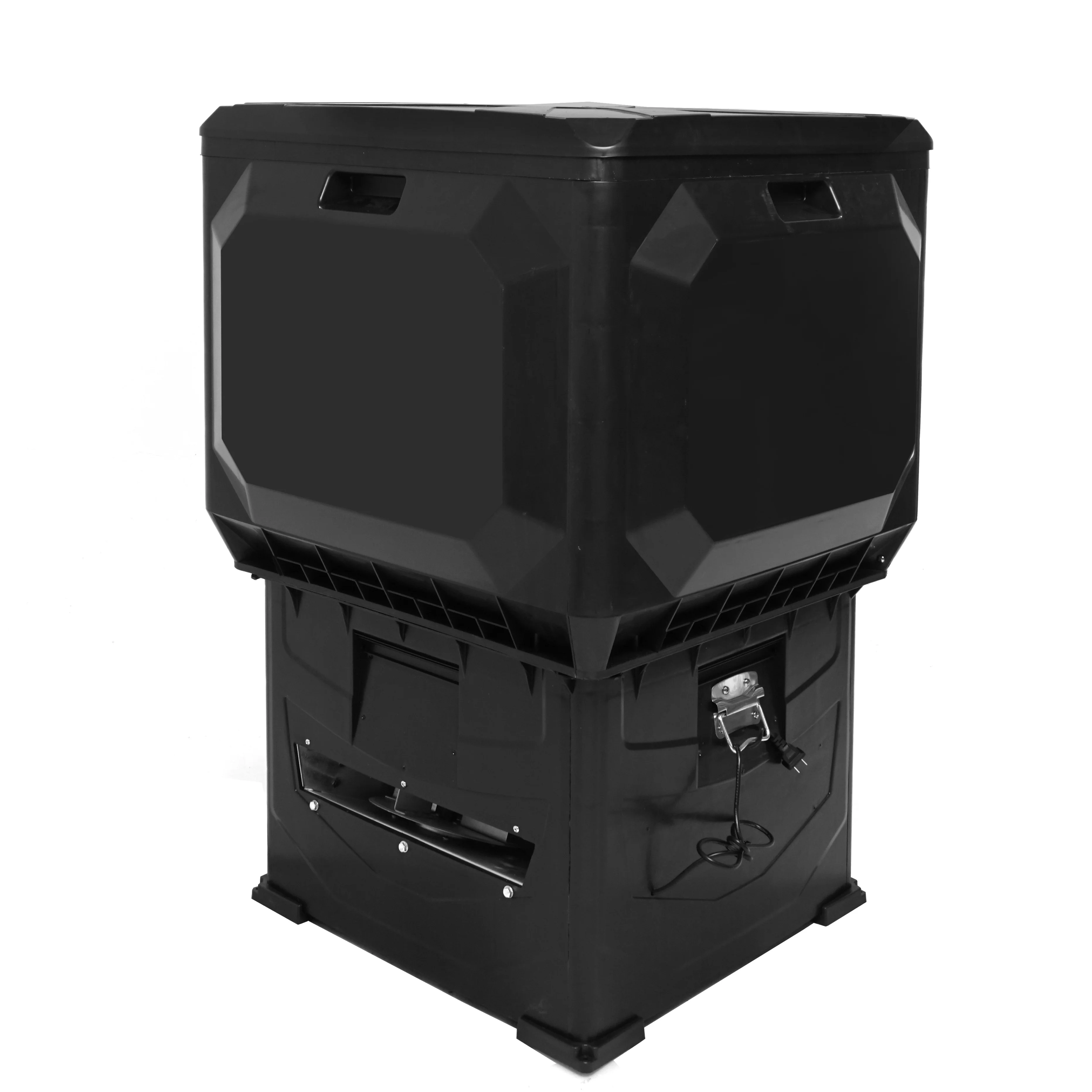 Shrimp crab feeder electric automatic solar powered pond fish food feeder