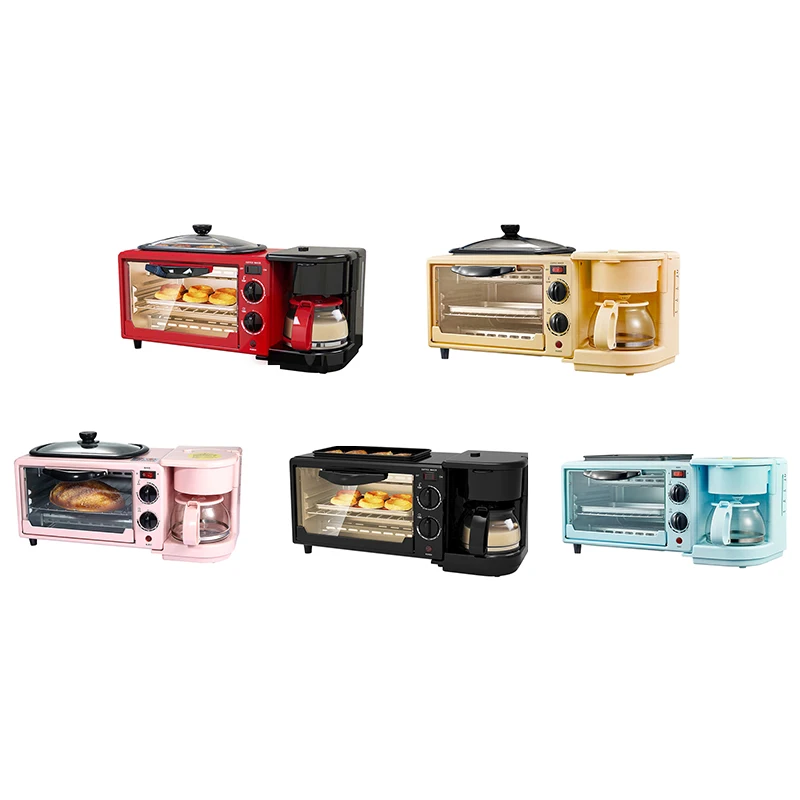 2022 new arrival multifunction 3 in 1 breakfast maker machine multi function breakfast maker