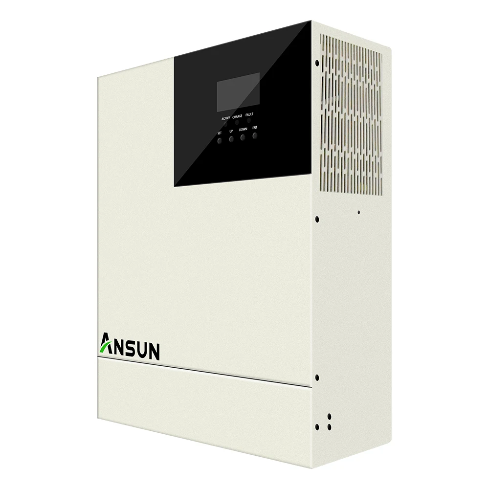 Ansun Hot Selling 3KW 5KW Hybrid 145V 500V DC High-Frequency Solar Charge Inverter Controller For Home Can Work Without Battery