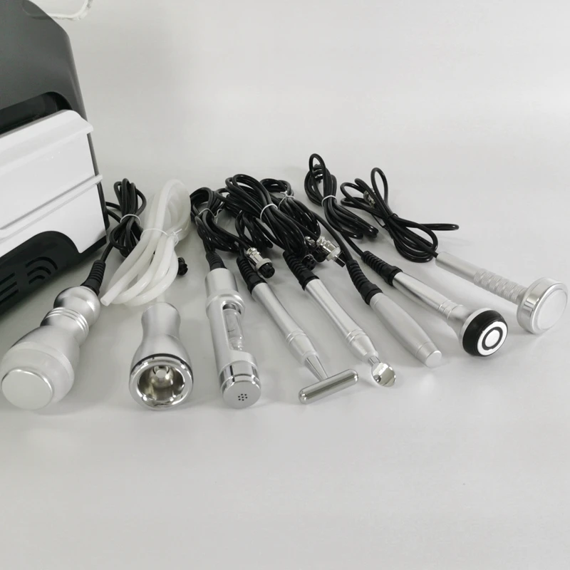 Multifunctional Beauty Skin Energy Activated Instrument 8 In 1 Oxygen Facial No Needle Electroporation Mesotherapy Machine