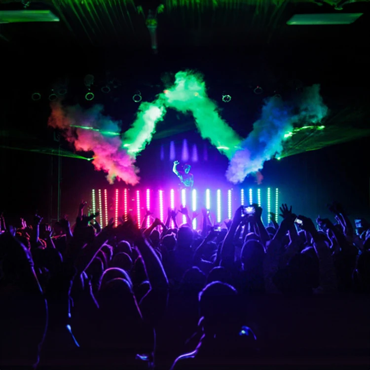 New 12X3W Rgb 3In1 Hand In Hand Carbon Dioxide Gas Column Fog Led Co2 Jet Machine