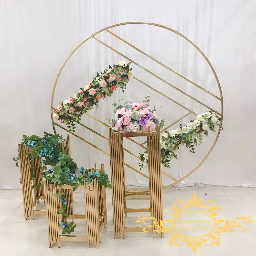 Frame Backdrop Wedding Props  Wedding Backdrop Events Party Baby Showers Round Panels