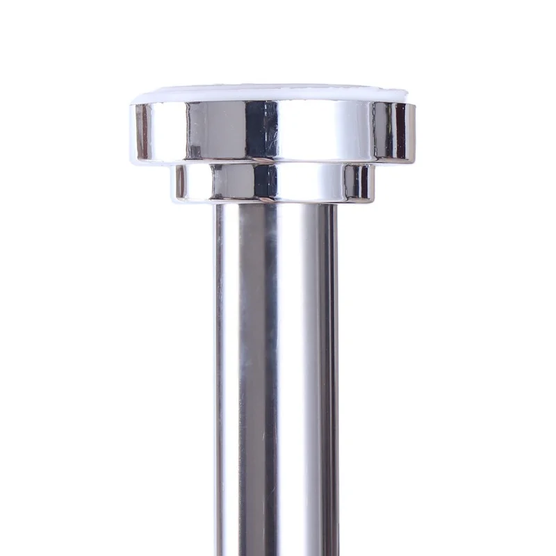 
Bathroom shower curtain rods shower curtain rod rust resistance tension shower door way curtain rod 