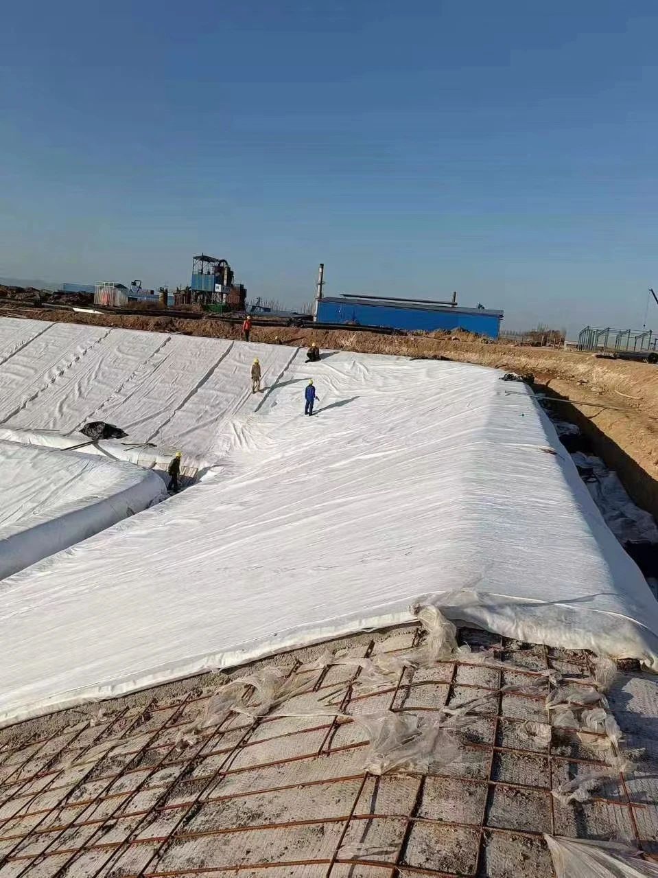 Good heat resistance, frost resistance and aging resistance  geotextile non woven