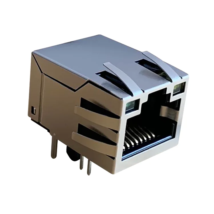 
Ethernet With Transformer Female RG45 Magnetic Modular Jack RJ45 Connector 