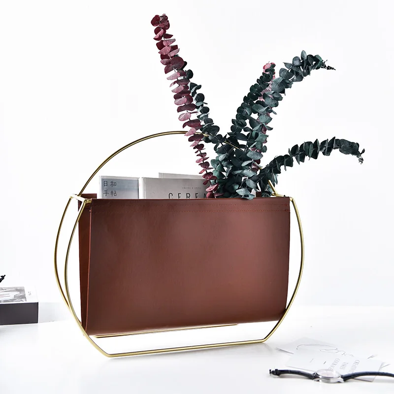  High Quality Restaurant Equipments for Cashier Desk Menu Rack Michelin-starred restaurant Magazine in Waiting