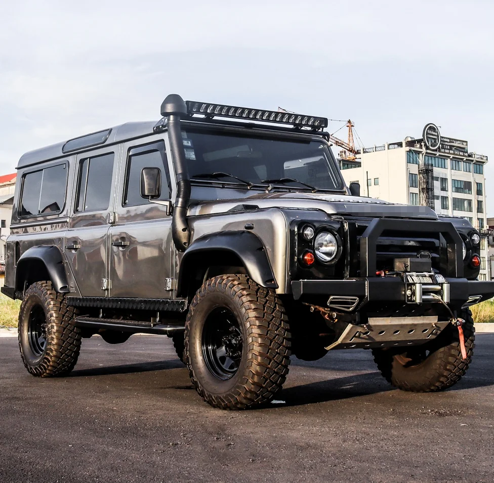 ABS Plastic Fender Flares For Land Rover Defender 110 Accessories Crusher Flares auto fender