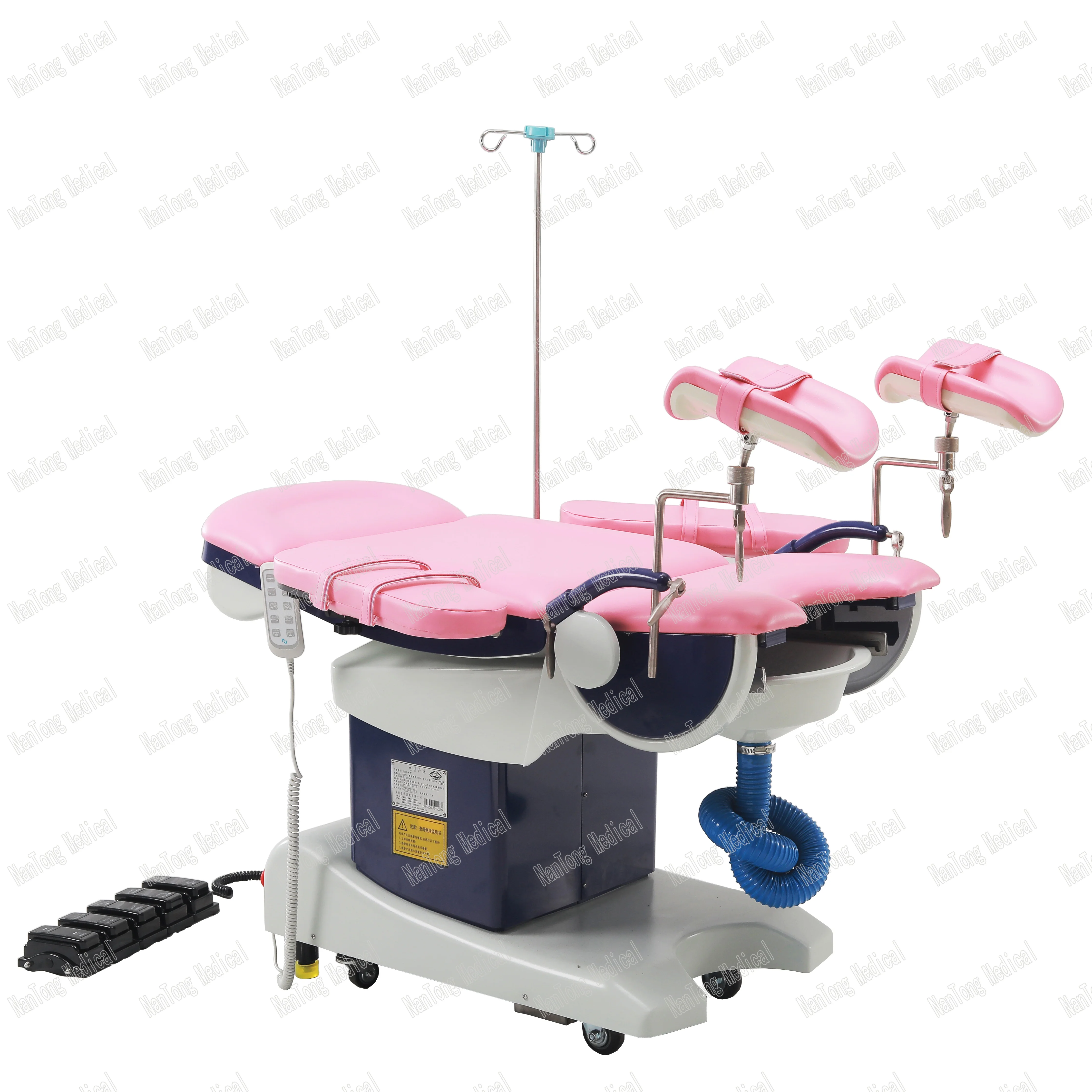 hospital and clinic use medical apparatus electric control gynecological exam table portable