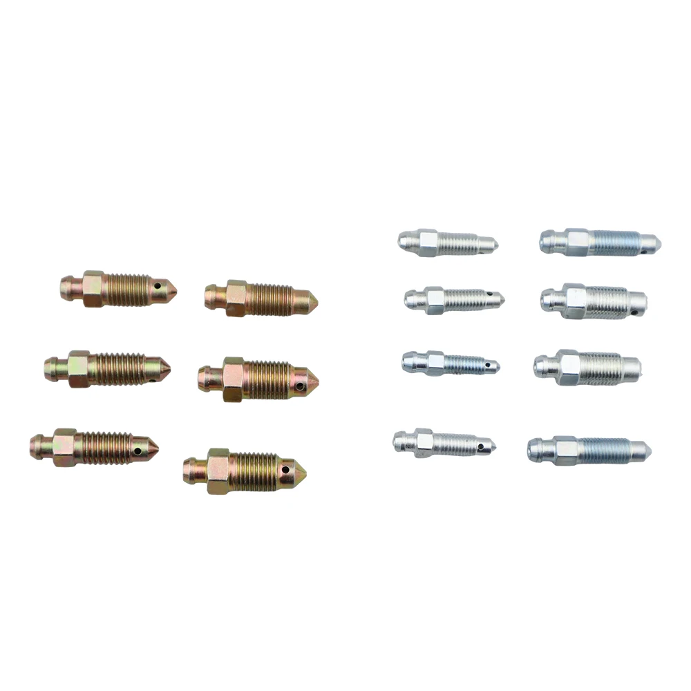 Custom CNC Turning Steel Brass Steel Bleeder Screw Bleed For Car Part