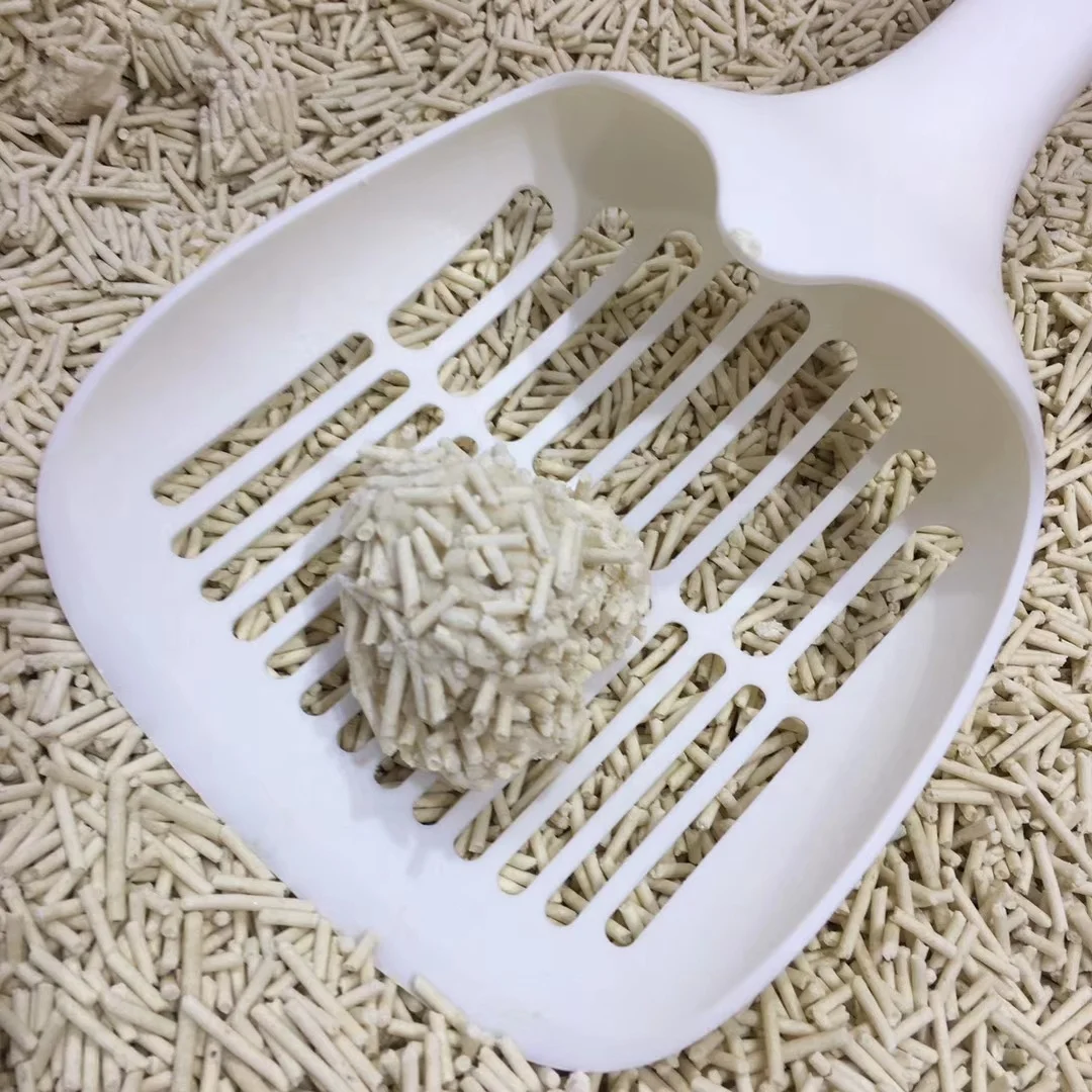 Factory Wholesale 1.5mm Pea Fiber Clump Tofu Cat Litter OEM