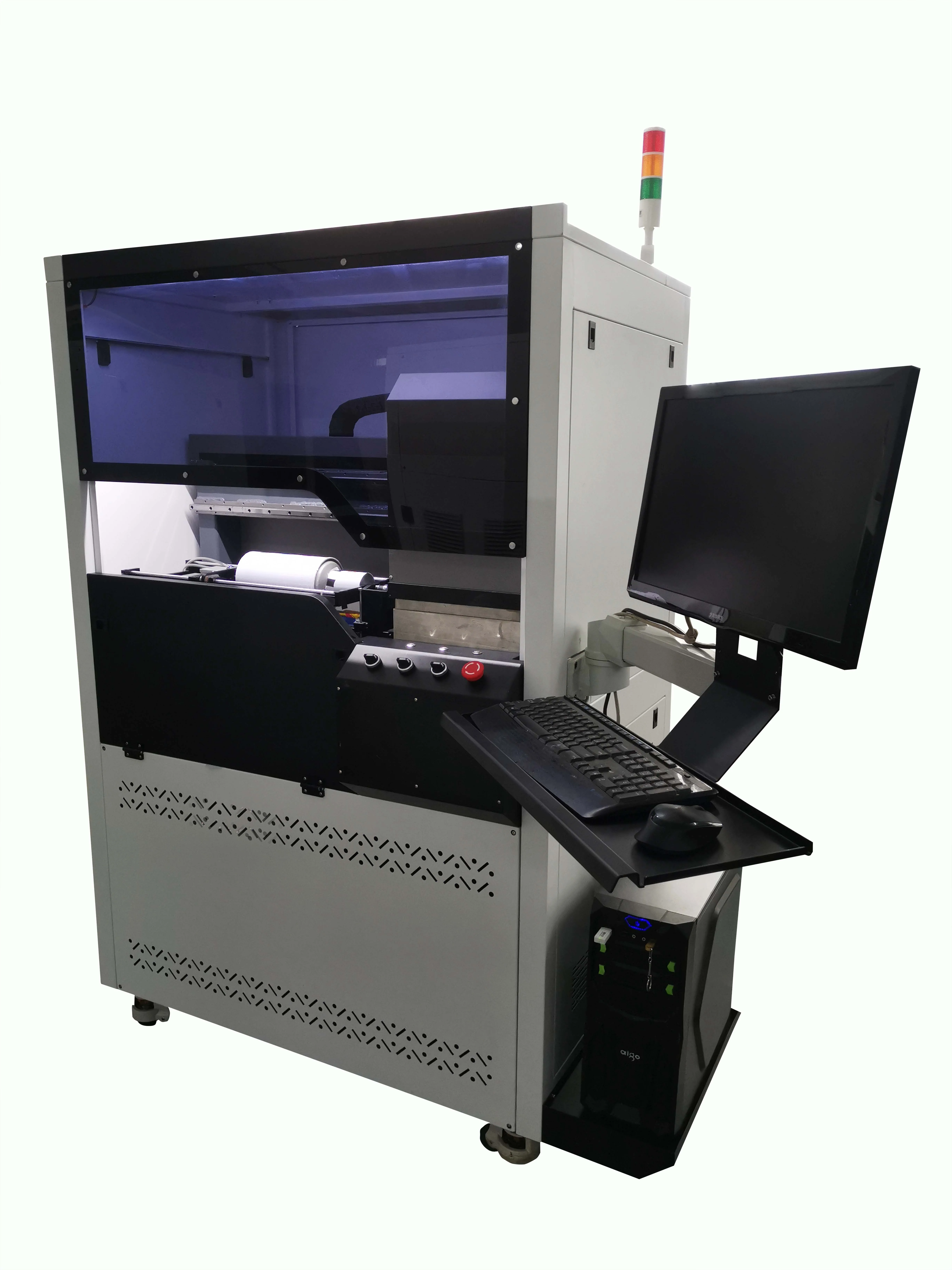 Ripstek  digital bottle uv printer ,Cylindrical  on bottles aluminum cans print machine ,printing machine for cans