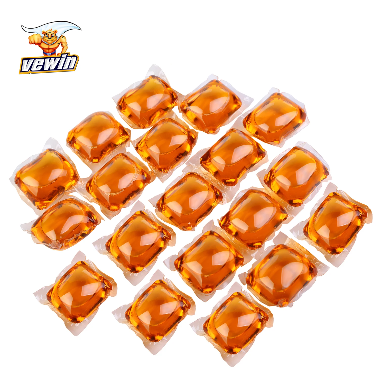 Cleaning pods antiseptic washing gel Super concentrated liquid laundry detergent pods capsules