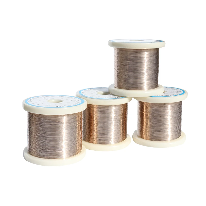 Jiangsu Haiwei 6J12 Manganin Alloy Copper Nickel Electric Resistance Alloy Heating Resistance Wire for Industry
