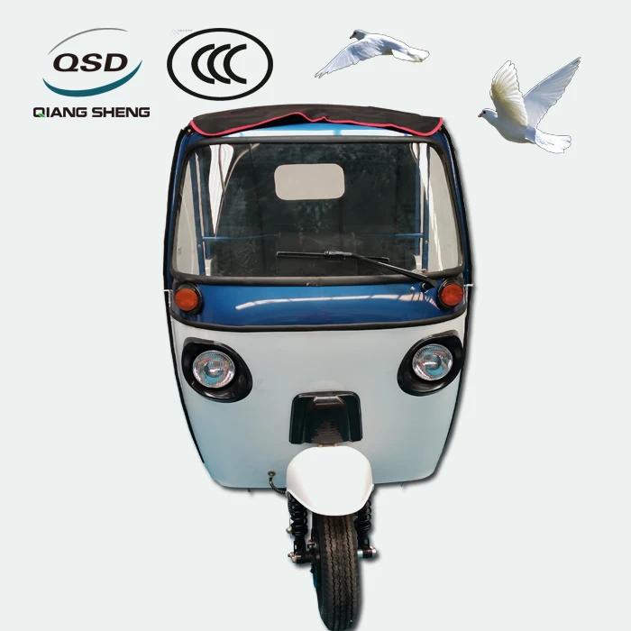 2023 дешевые Электрический Пассажирский Трицикл Индия Bajaj Тук-4500W 48v/60v трехколесный велосипед 3-х колёсный электровелосипед мото такси