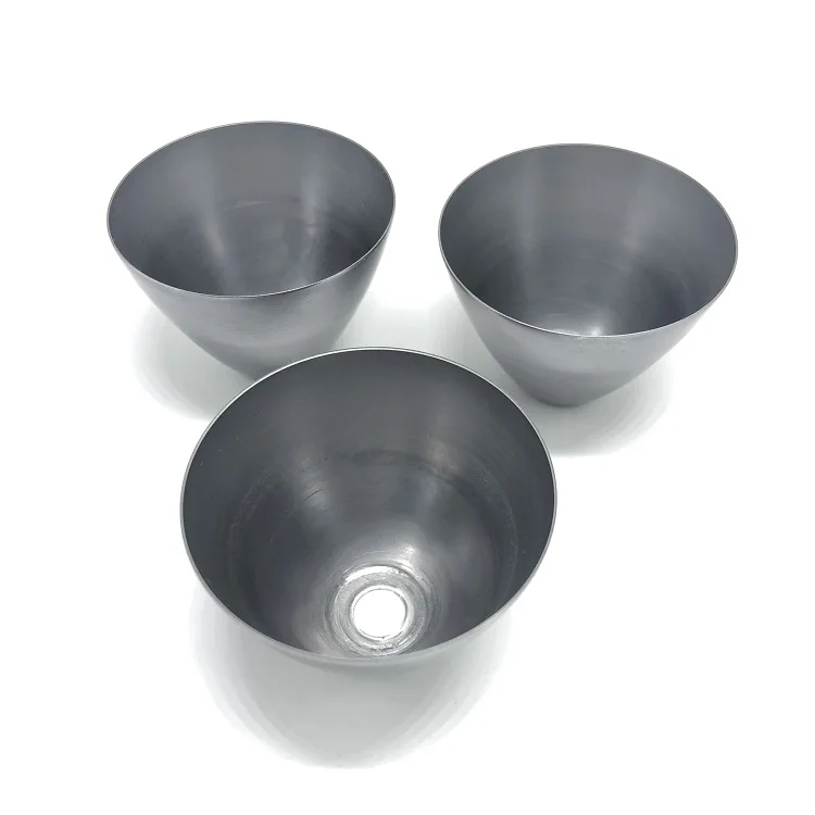 Custom Aluminium Spinning Parts OEM Metal Spinning Product Brass Lamp Shade Cover