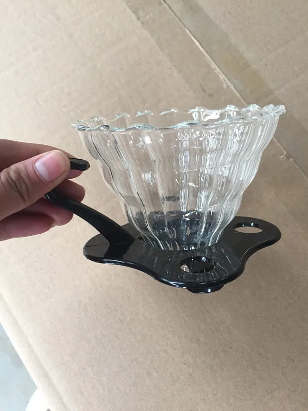 high borosolicate glass coffee dripper percolators