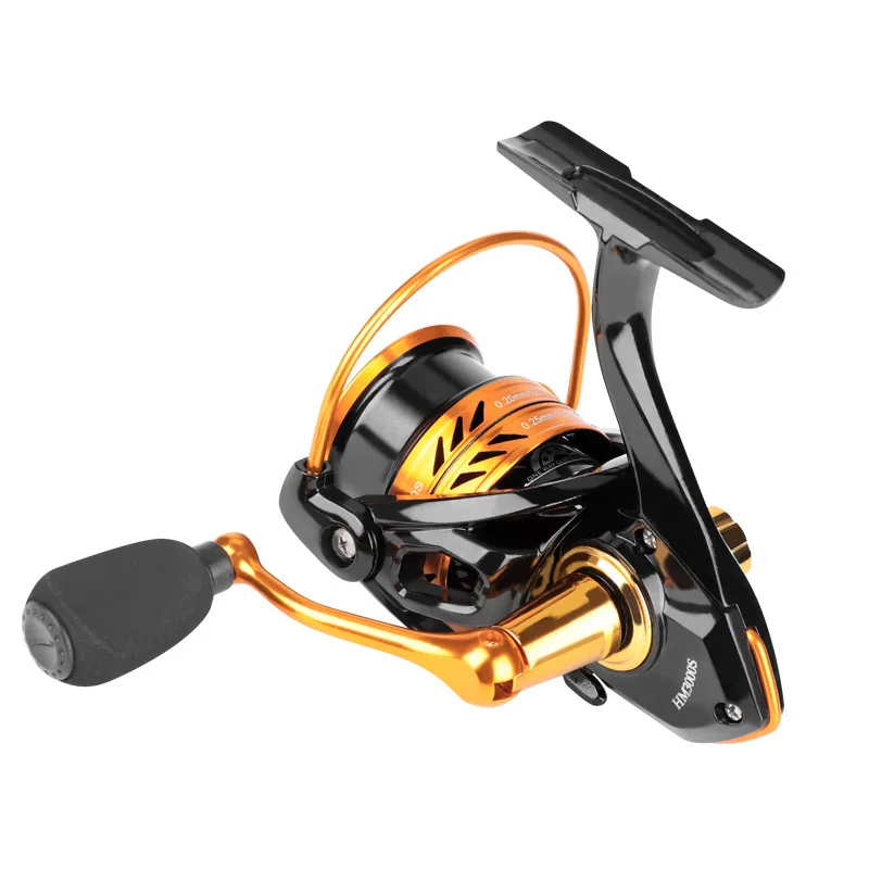 2022 Willfishing 5.0:1  HM2000 3000 Super Light Spinning Reel Shallow Spool Spinning Fishing Reel