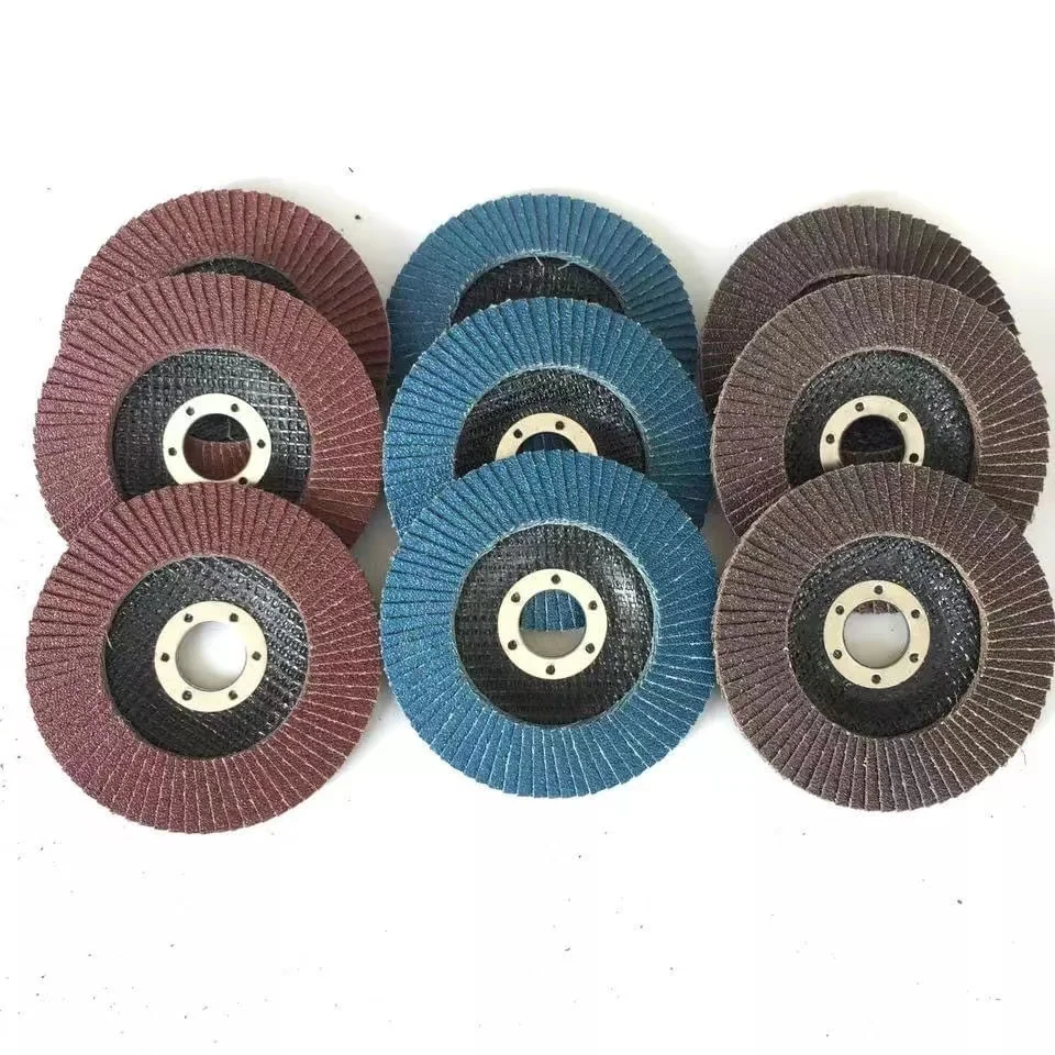 115x22 zirconium flap discs and zirconia flap disc grinding wheel 60 grit