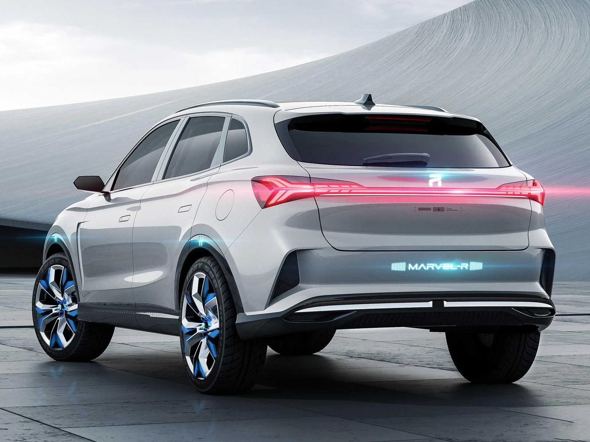 Лидер продаж Подержанный автомобиль Eve Rising Auto Marvel R дальний запас хода 505 км средний внедорожник дешевые автомобили с новой энергией