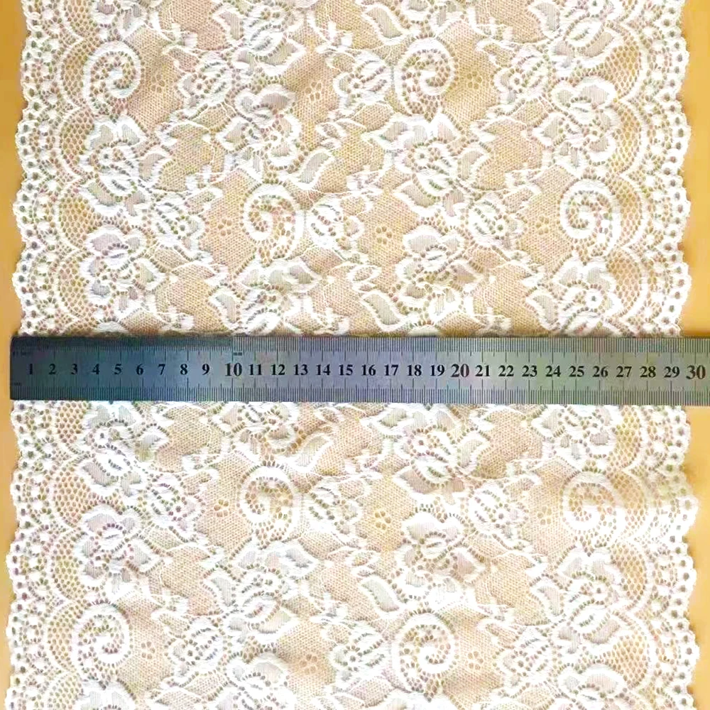 30 cm nylon stretch lace trim for underwear