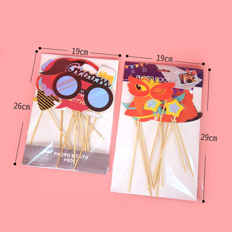 Bridal Shower Wedding Groom To Be Party Yes I Do Just Married Themed  Goblet Mustache Glasses Lips Heart Shape Photo Booth Props