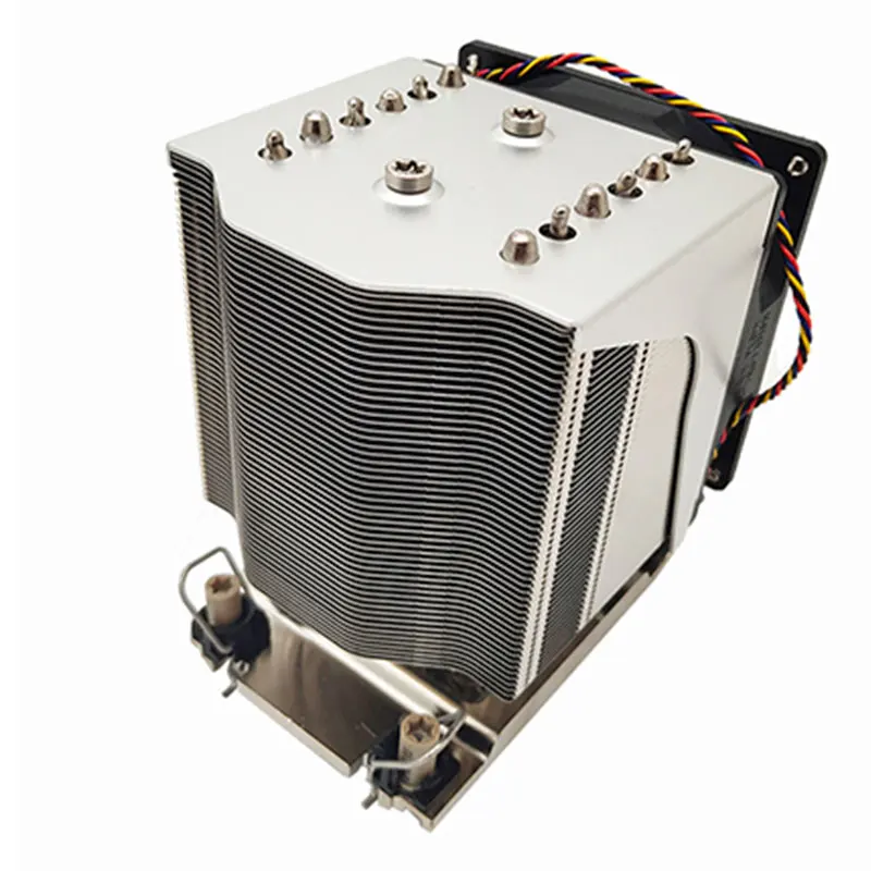 COOLSERVER R96 CPU Server Cooler Fan 4pin 6 heatpipe 240W heat sink Active cooling Fan For Intel LGA 1700 LGA3647 Quiet Radiator