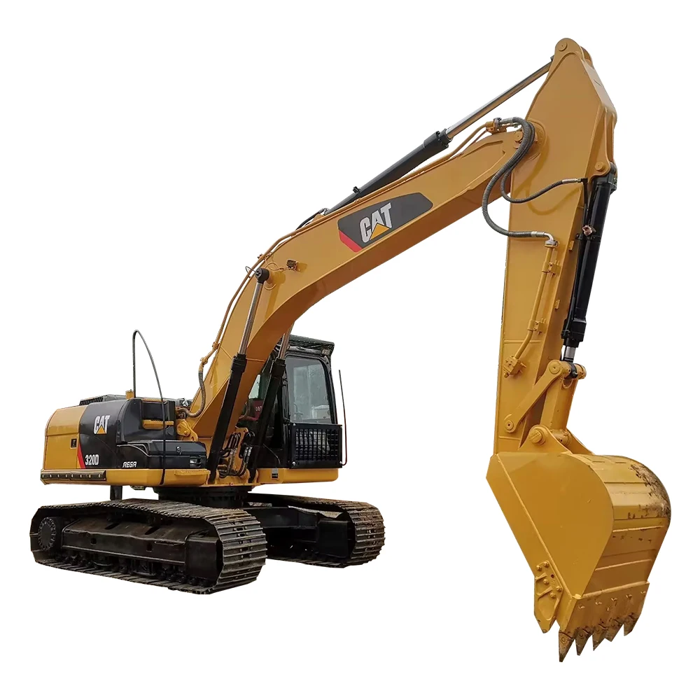 Используемая строительная машина CAT 320D 320 325 330 экскаватор для продажи гусеничная техника