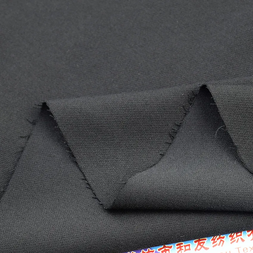 Harvest Plain Dyed Woven Nylon Viscose Tecido Bengaline Super Stretch Bengaline Dyeing Cargo Pants Fabric For Pants