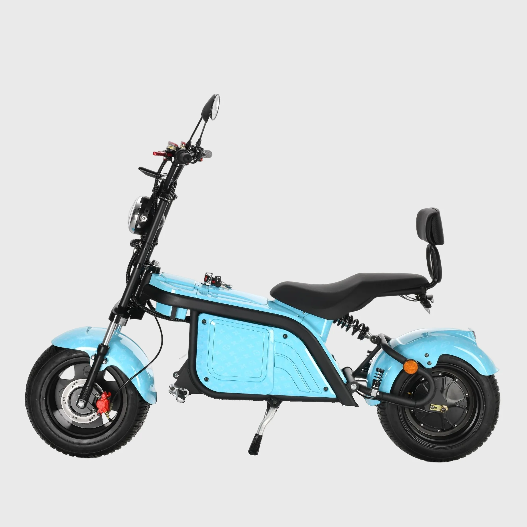 Dual Motor Off Road  2000W 10 Inch 60V23ah Super Fast Electric Scooter Similar To Mantis  HULK Pro OEM Manufacturer
