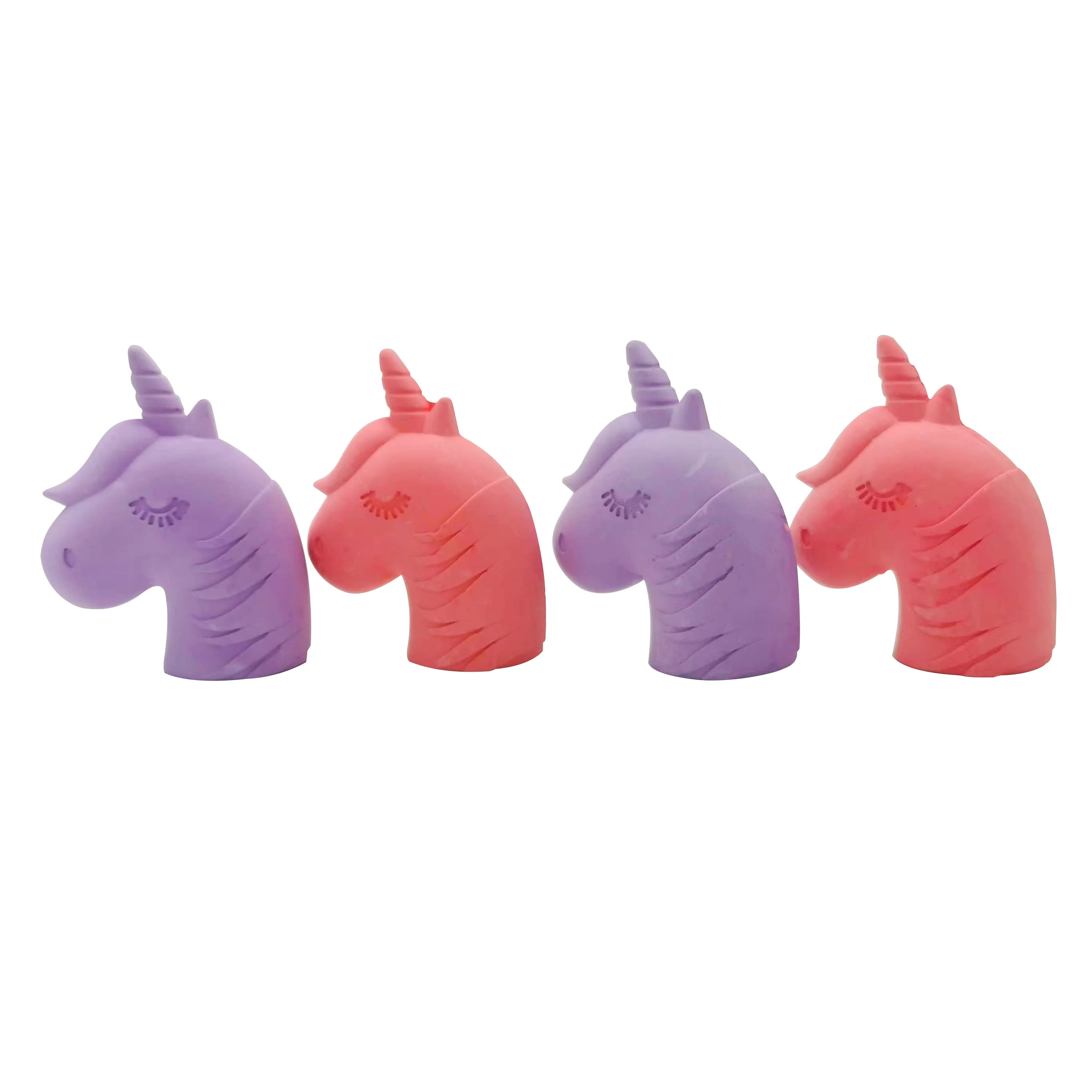 unicorn  shapes educational chalk no toxic school dustless chalk set  for kids