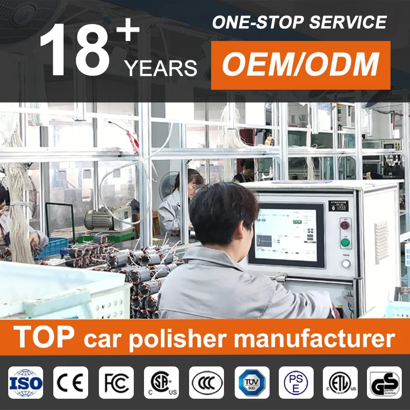 OEM ODM Professional 350W Multi Function Brushless Electric Random Orbit 5mm Mini Sander Floor Wood Car Sanding machine