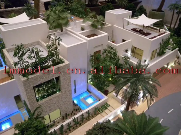 Limei Commercial building model for sell , architectural maquette