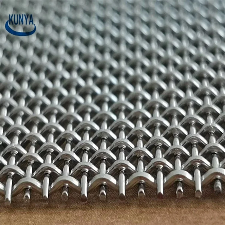 
Wholesale Galvanized Square Woven Wire Mesh / Stainless Steel Crimped Wire Mesh 