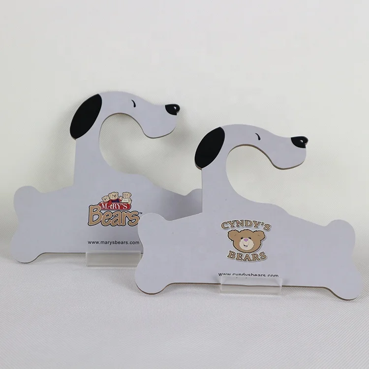 Good quality Cardboard Pet Clothes Hanger Paper Cat Animal Clothes Hanger
