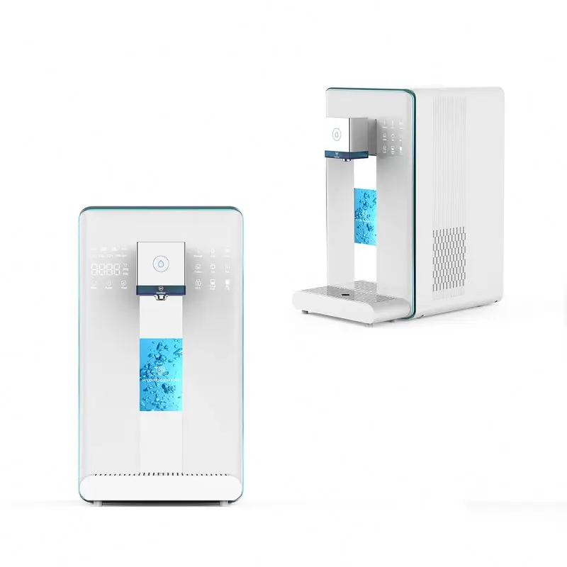 Black Intelligent Quick Hot Cold Desktop RO Wasserspender Drinking Water Purifier Machine RO System Water Purifier