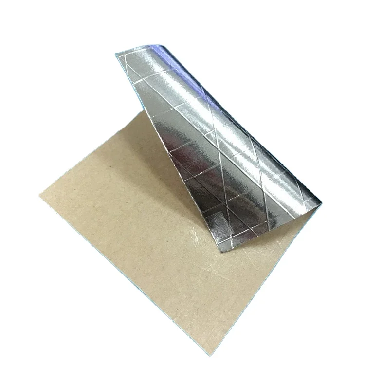 Aluminum foil kraft paper composite heat insulation roof membrane,heat insulation material,waterproof reflective membrane