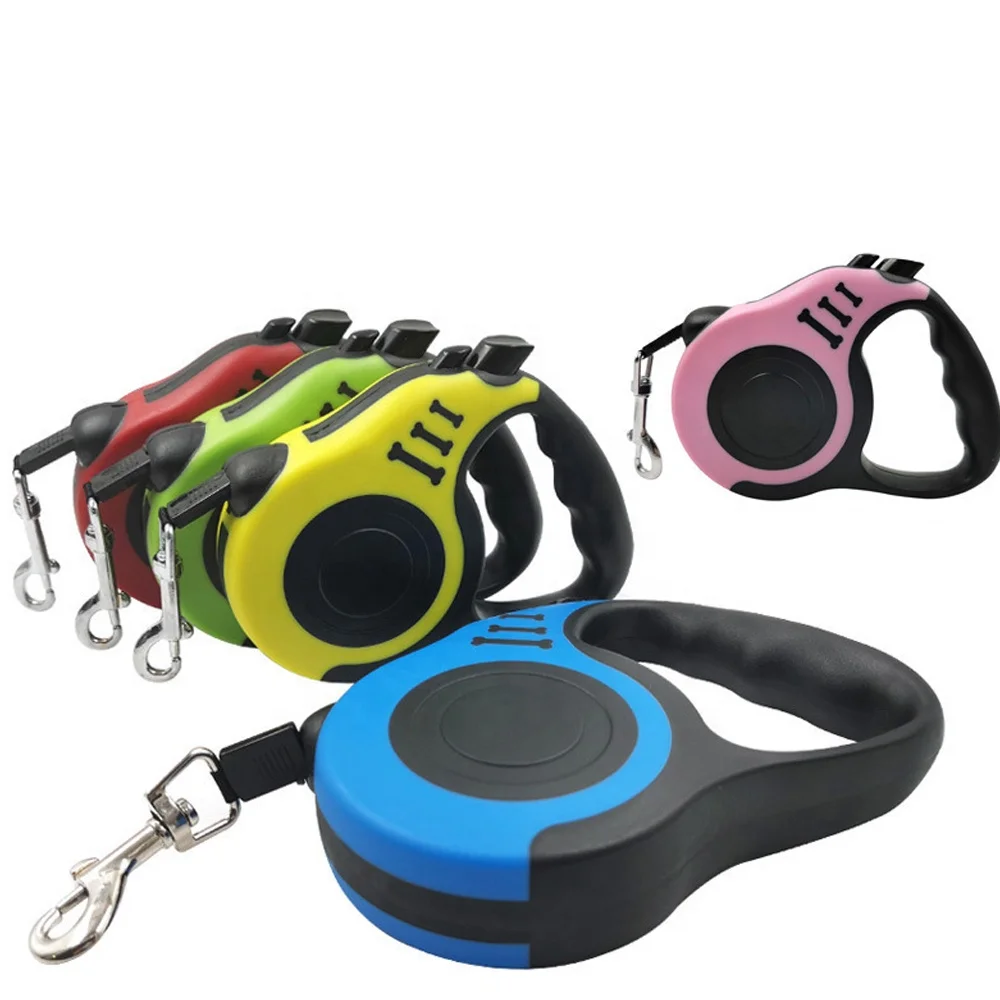 Retractable Pet Traction Rope Training Telescopic Leash Rope Adjustable Leash small and medium-sized Dog Outdoor Tractor